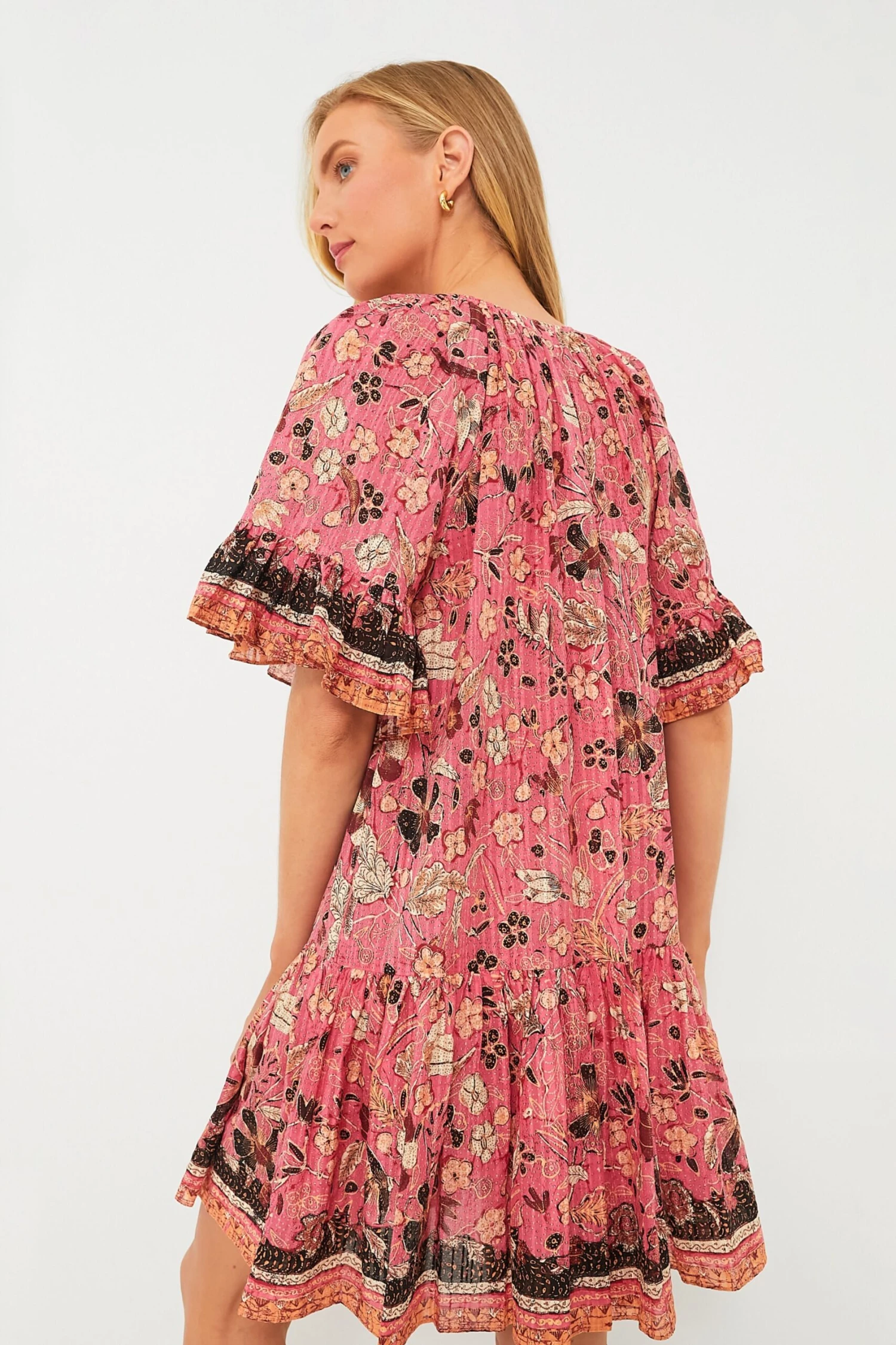 ULLA JOHNSON Hollyhock Malie Dress - Image 4