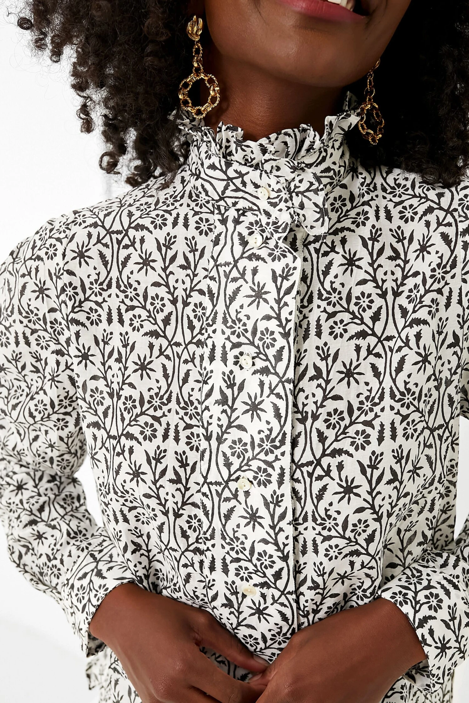 Black Wind Blouse - Image 6