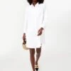 White Oxford Harris Shirt Dress