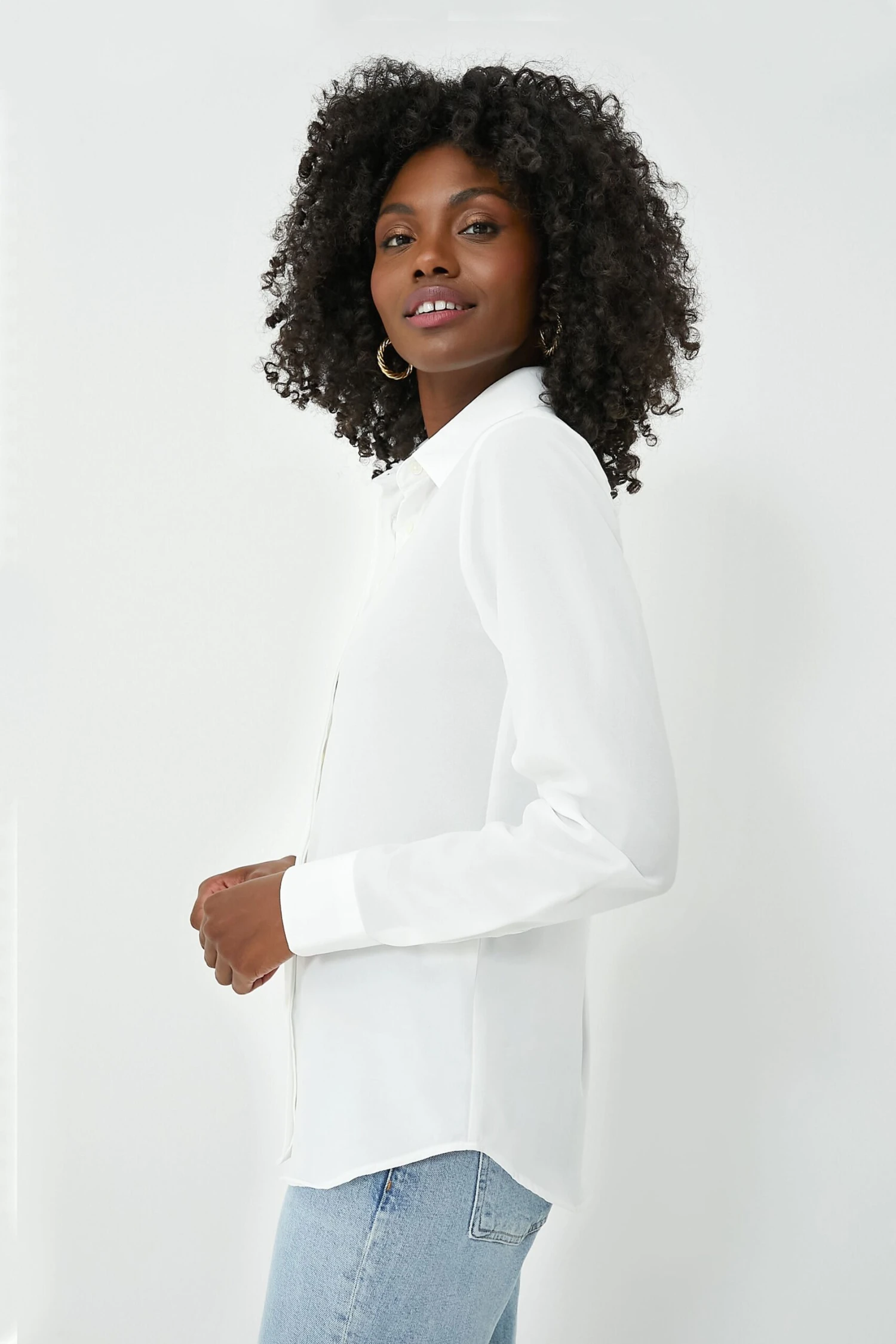White Signature Shirt - Image 3